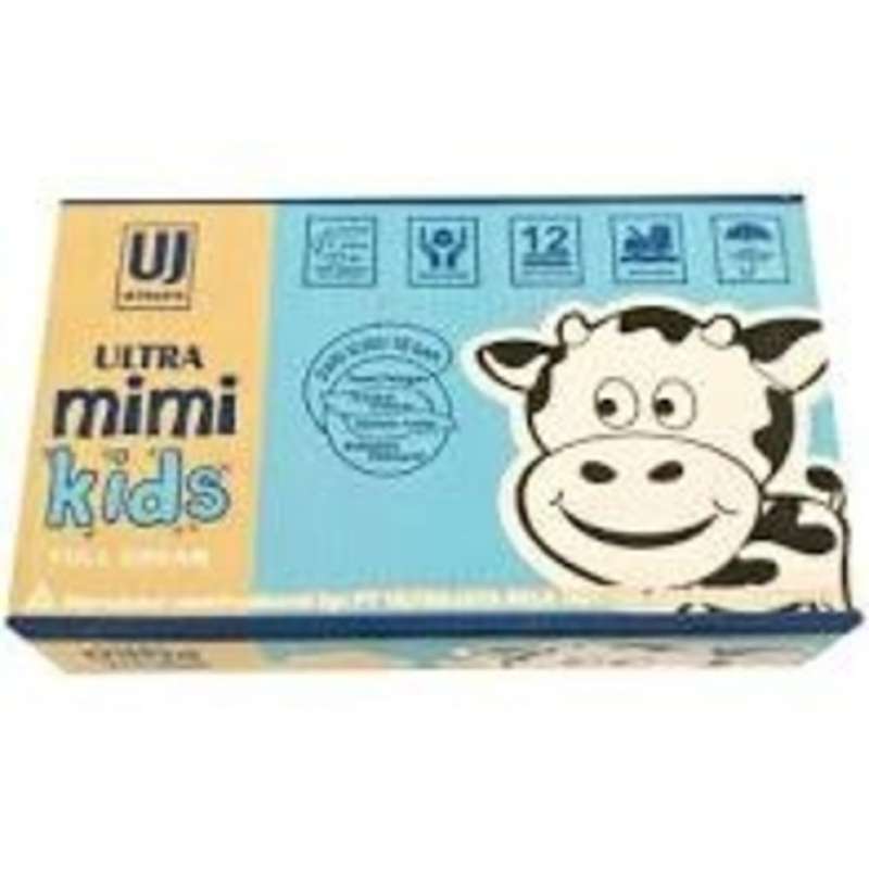 Promo Susu ultra mimi full cream 125 ml 1 dus Diskon 34% di Seller