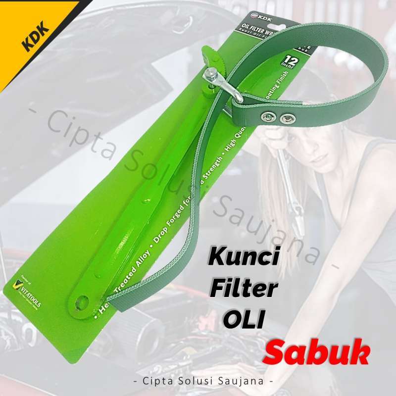 Promo KDK SABUK KUNCI FILTER OLI MOBIL 12 KUNCI FILTER SOLAR ALAT