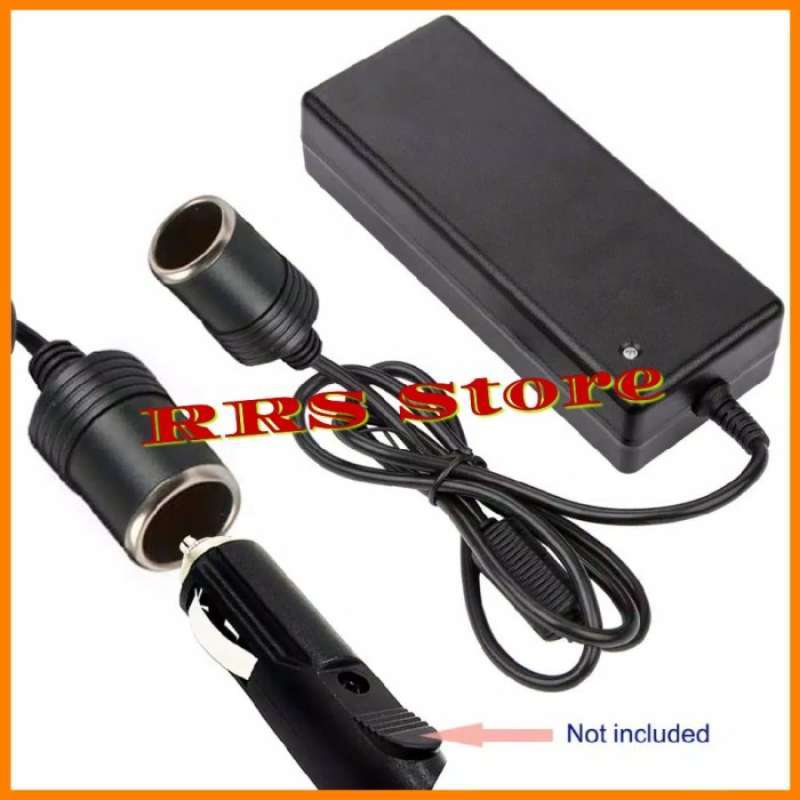 Jual Adaptor Lighter Converter Konverter 220V Ac To 12V Dc Adaptor Mobil Multicolor di Seller