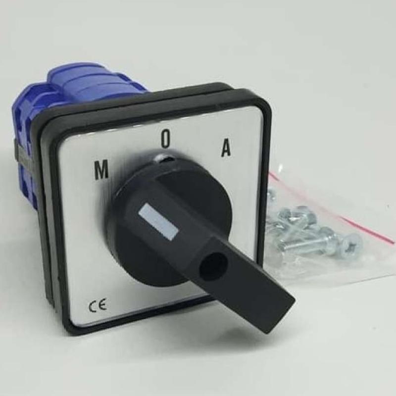 Promo Selector Switch Auto Off Manual 3 Posisi AOM 3 Pole 20A 220V