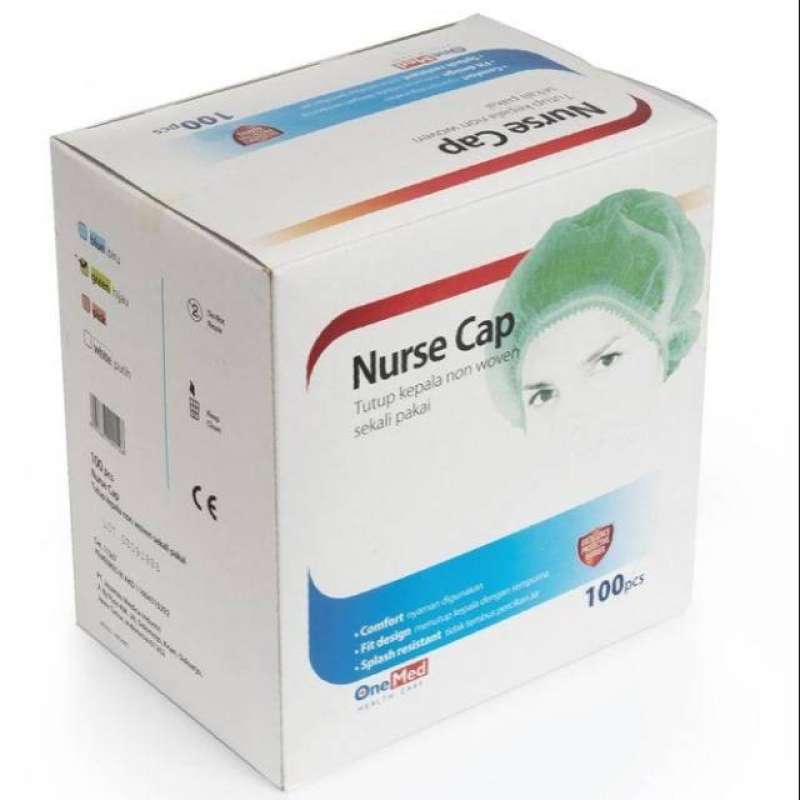 Jual Nurse Cap Onemed / Penutup Kepala Onemed isi 100 Pcs di Seller