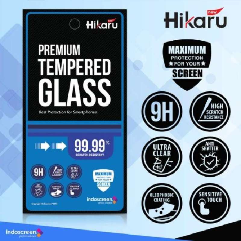 Jual ANTI GORES PREMIUM IPHONE 11 PRO HIKARU TEMPERED GLASS INDOSCREEN