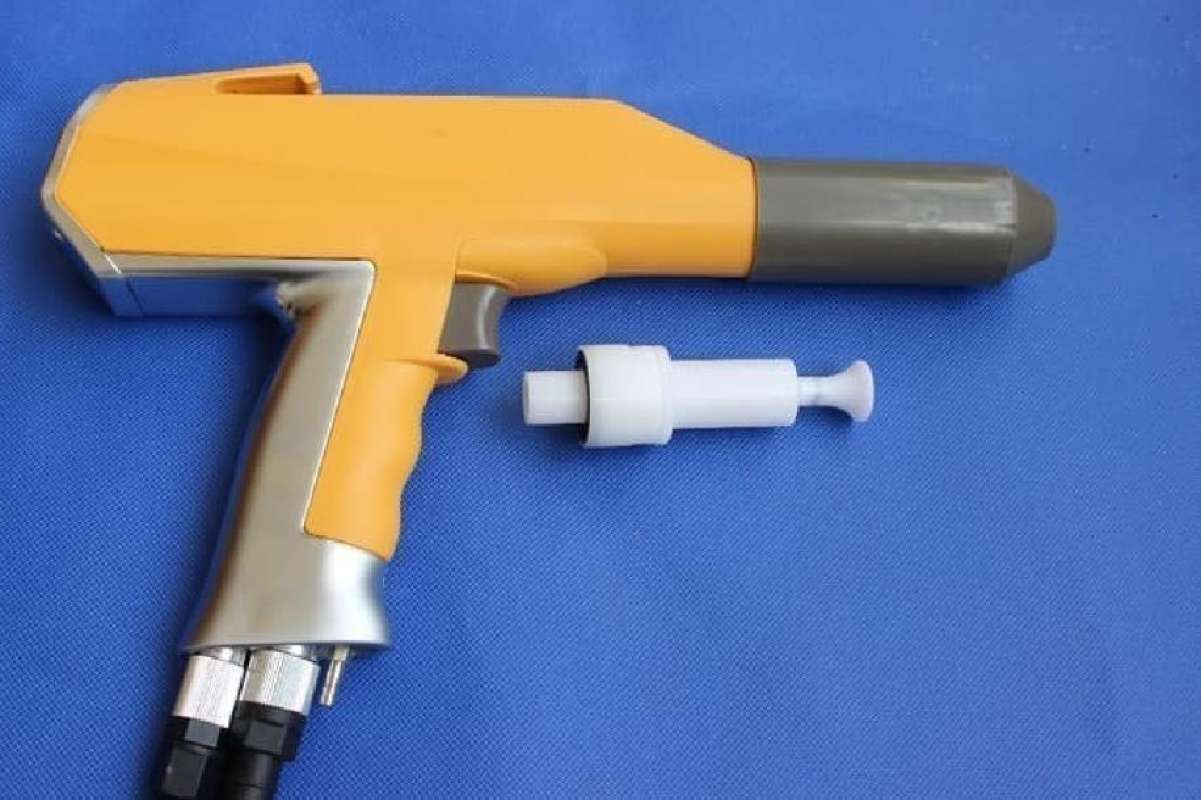 Jual Electrostatic powder coating gun nozzle spray paint electrde KCI