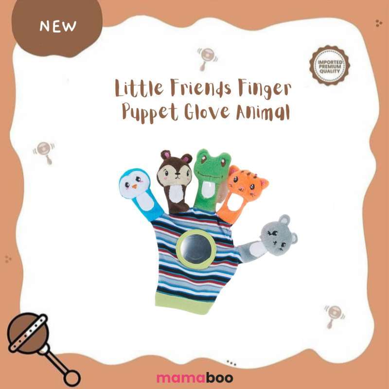 Jual Little Friends Finger Puppet Glove Animal di Seller MAMABOO