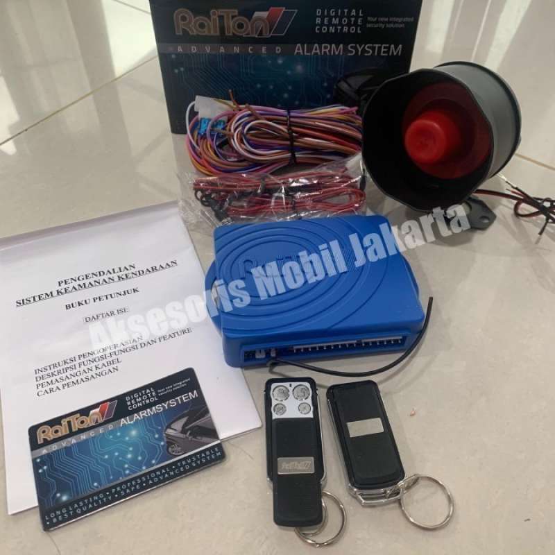 Jual ALARM MOBIL APV AP-V ANTI MALING RAITON REMOT SLIDING UNIVERSAL ...