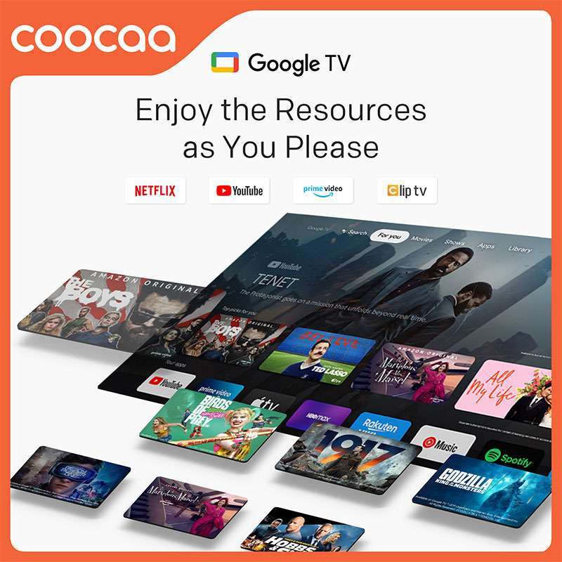 Promo [Google TV] COOCAA 32 Inch Smart TV - Netflix & Youtube - Google ...