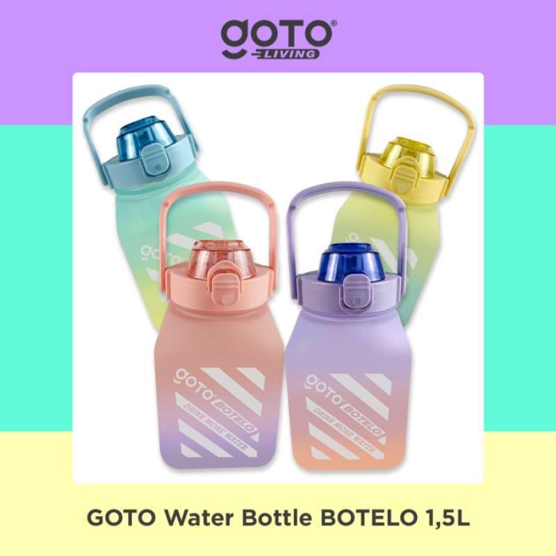 Botelo Vulumptious Jual Goto Botelo Botol Air Minum 1.5 Liter Tumblr Motivasi Viral Gemoy ...