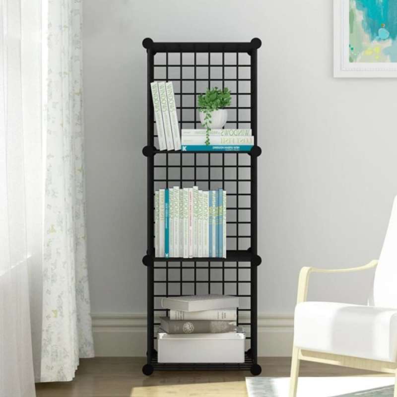 Promo Gratis Ongkir Rak Buku Besi Rak Serbaguna Susun Srak Toys Storage ...