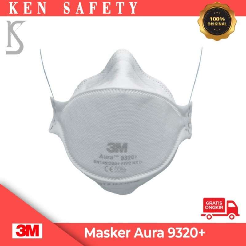 Jual Masker 3m Aura 9320+ Ffp2 Headloop - Original Di Seller Aksara ...