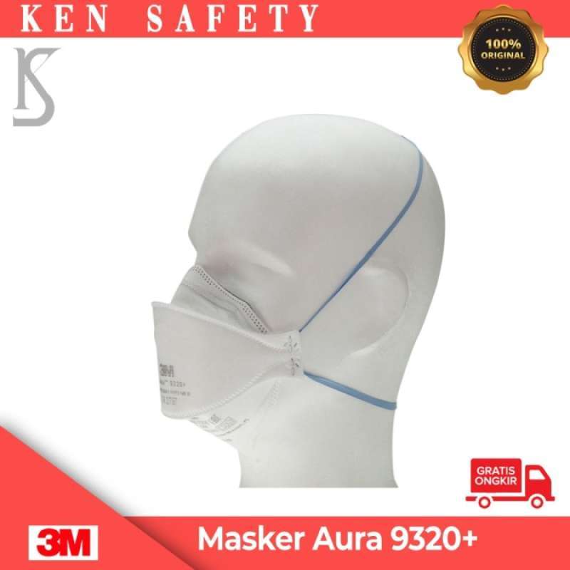 Jual Masker 3m Aura 9320+ Ffp2 Headloop - Original Di Seller Aksara ...
