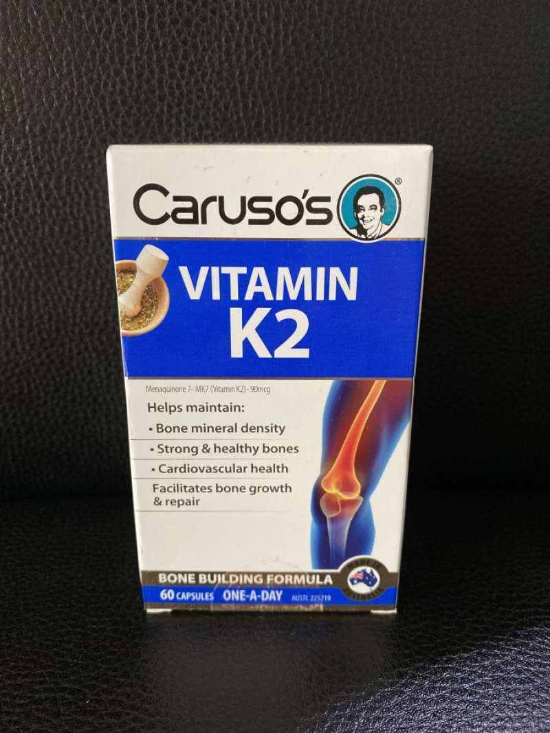 Jual (ORIGINAL) Carusos Vitamin K2 60 Capsules di Seller De Nature