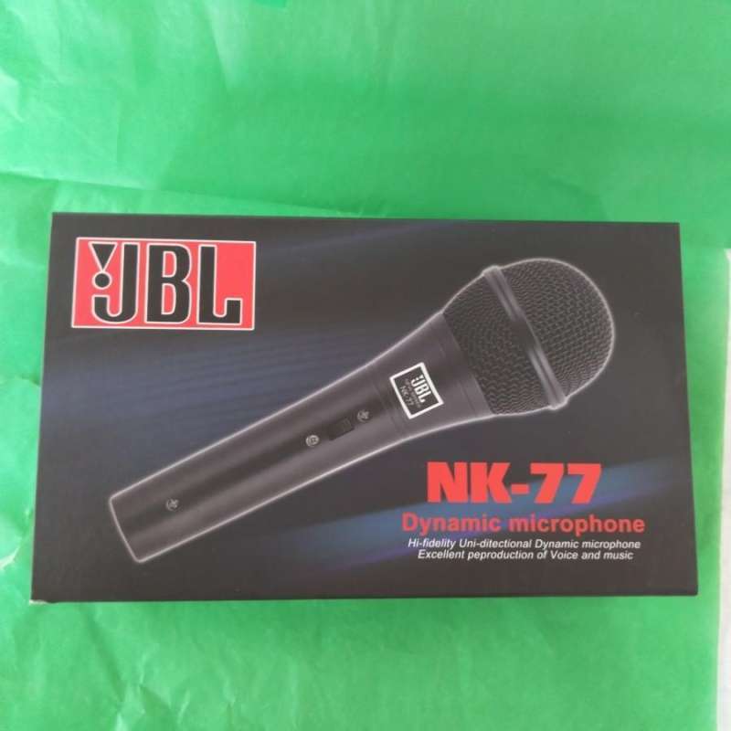Jual Microphone JBL NK 77 MIC kabel Body besi Dynamic Microphone di