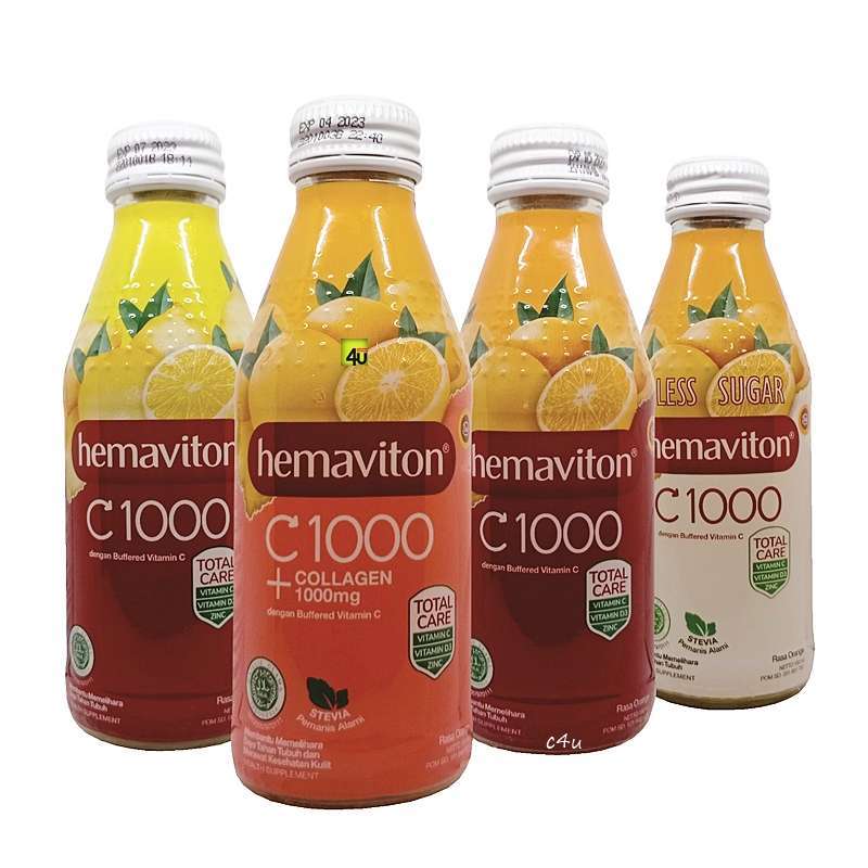 Jual Hemaviton C1000 Buffered Vitamin C Drink 150ml BOTOL di Seller