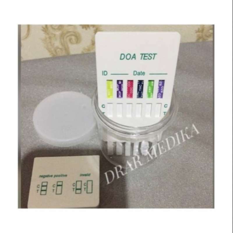Jual Alat tes strip urine Narkoba- 6 Parameter Egens/ drug tes murah