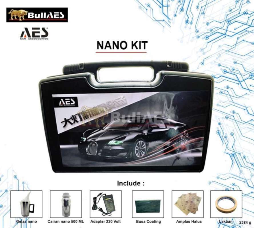 Jual Headlight Restoration Kit I Nano Coating Headlight Sku0434 di