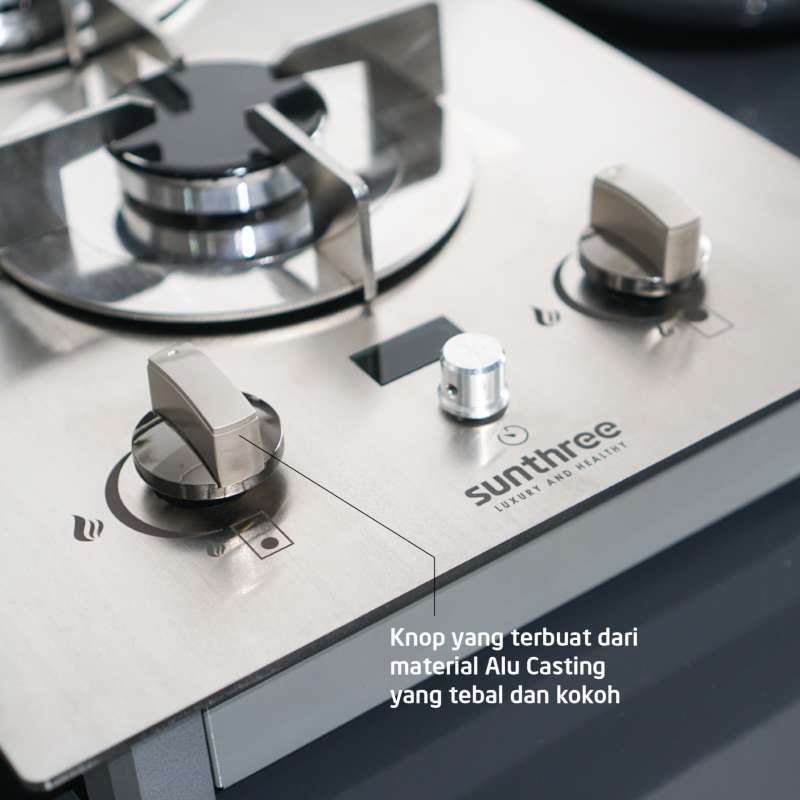 Sunthree Promo Sunthree Kompor Gas Pintar 2 Tungku Diskon 20% Di Seller Blessing ...