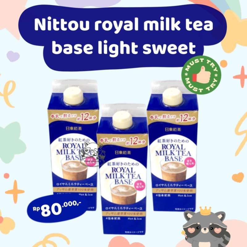 Jual Nittou Royal Milk Tea Base JAPAN di Seller Sembako Makmur Kelapa