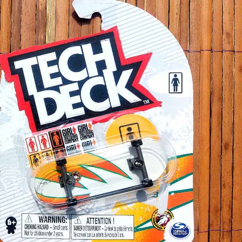 Jual TECH DECK GIRL SKATEBOARD COMPANY FINGERBOARD ORIGINAL SPIN MASTER di Seller SouLMerchant