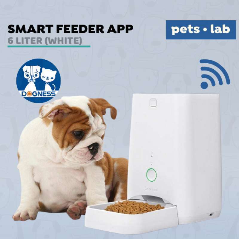 Jual Dogness Pet Smart App Feeder 6L Food Dispenser Automatic Tempat Makan di Seller DENTA PET