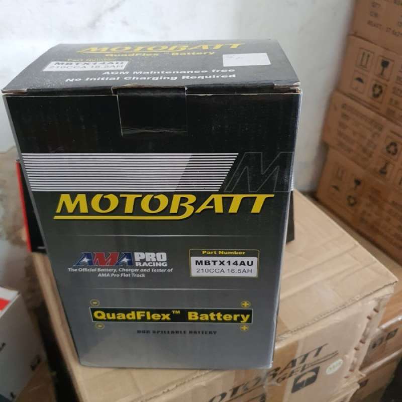 Jual aki motor royal enfield MBTX14AU motobatt di Seller Alfa Auto Race