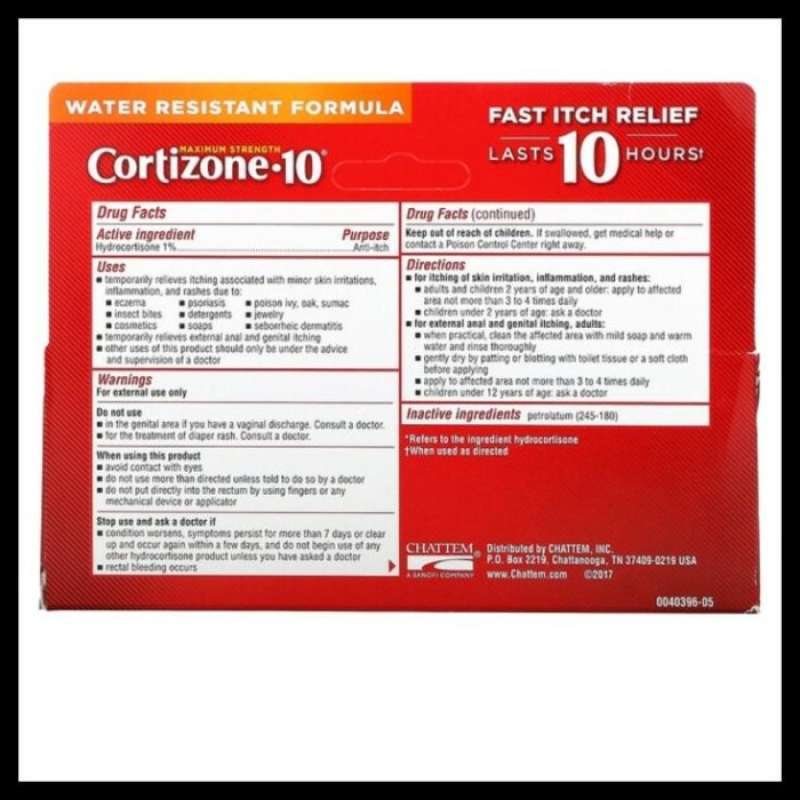 Promo Cortizone 10, Anti Itch Ointment, Water Resistant, Max Strength 56G Diskon 23 di Seller