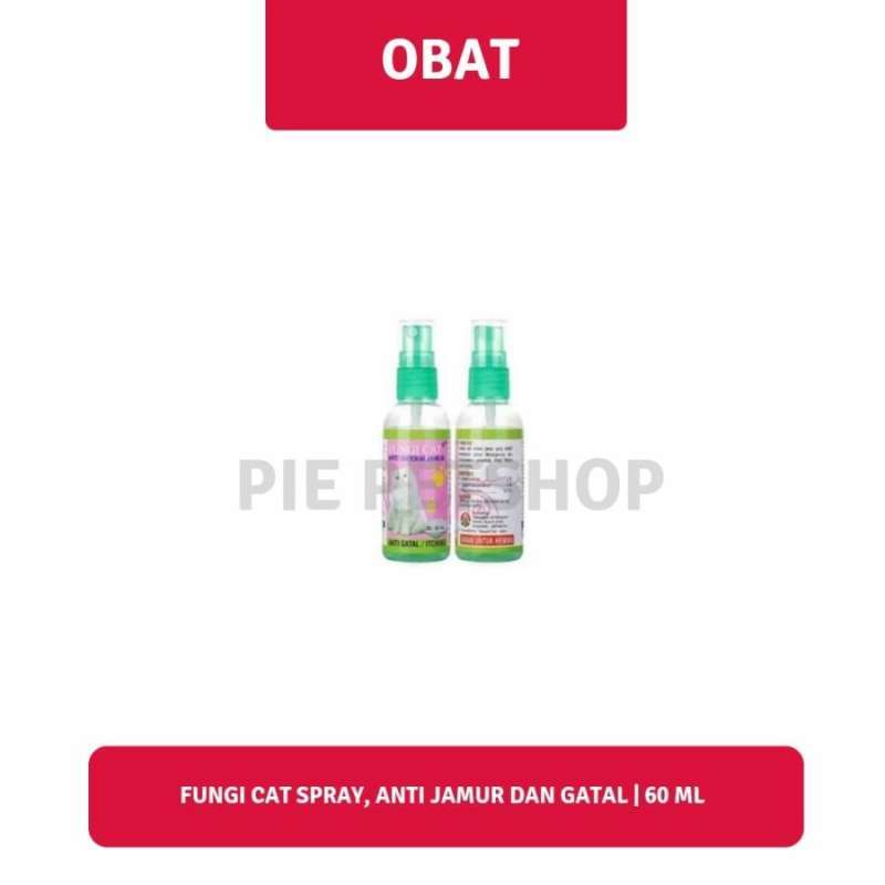 Jual Obat Fungi cat spray, anti jamur dan gatal 60 ml di Seller Pie