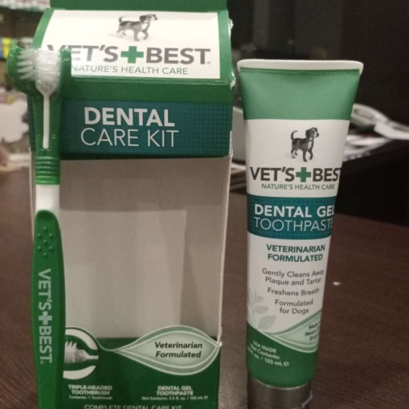 Jual Dental Care Kit (Vet's + Best) di Seller Enigma Kapuk, Kota