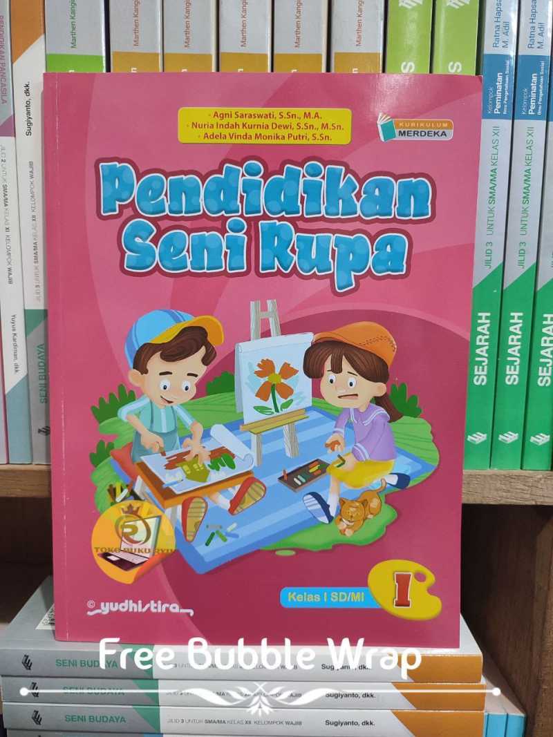 Promo Buku pendidikan Seni Rupa Kelas 1 SD Kurikulum Merdeka Yudhistira