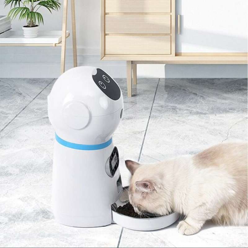 promo-tempat-makan-kucing-anjing-automatic-robot-pet-food-dispenser