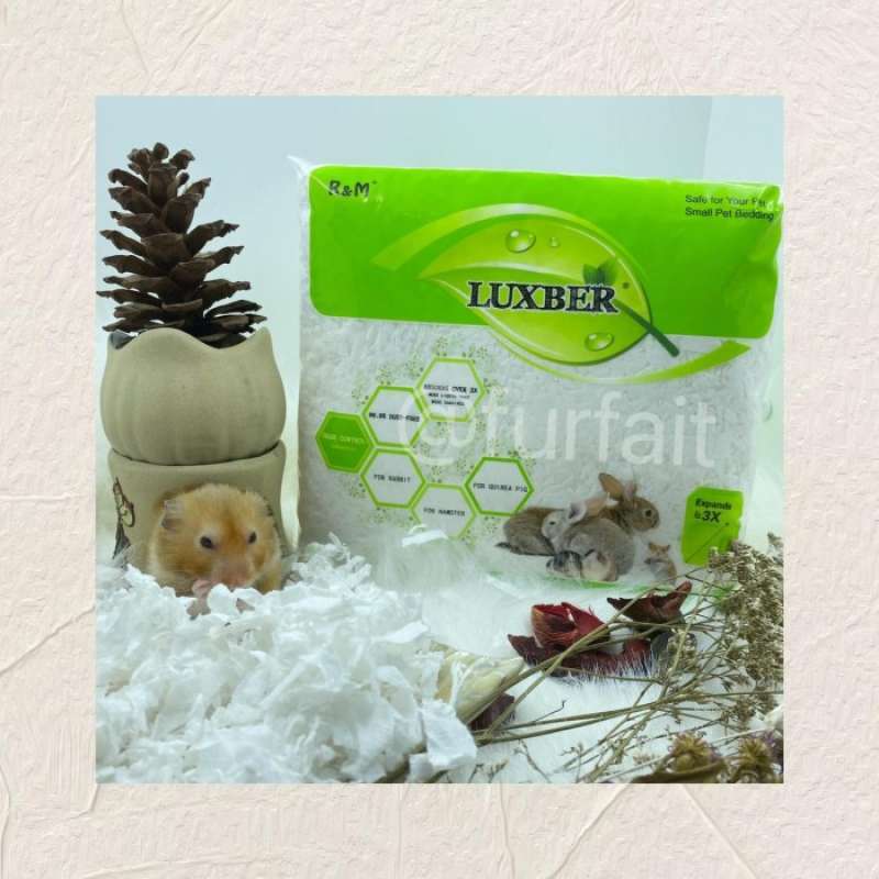 Promo Luxber Pet Tissue Bedding Hamster Rabbit Alas Kandang Hamster