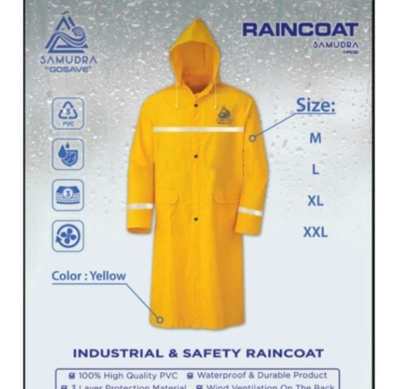 Impermeabile KAPRIOL STORM Giallo XXL – Resistente, Traspirante E Impermeabile Per Uomo E Donna - 4