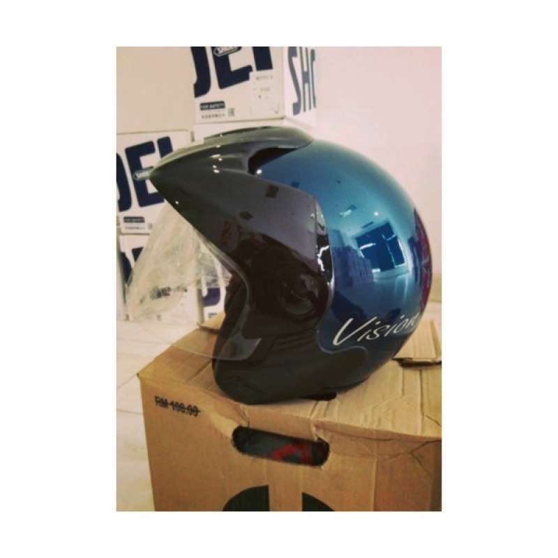 Promo Helm Agv Vision Half face Warna Hijau Murah Diskon 23 di Seller