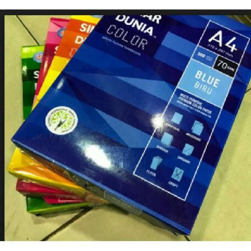 Jual Kertas Warna Sidu A4 70Gr di Seller ATK SUKSES Cengkareng Barat