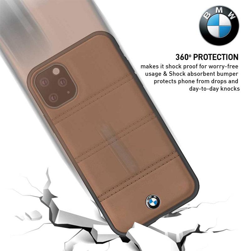 Jual BMW - Casing Iphone 11 Pro Max 6.5 - Leather Case