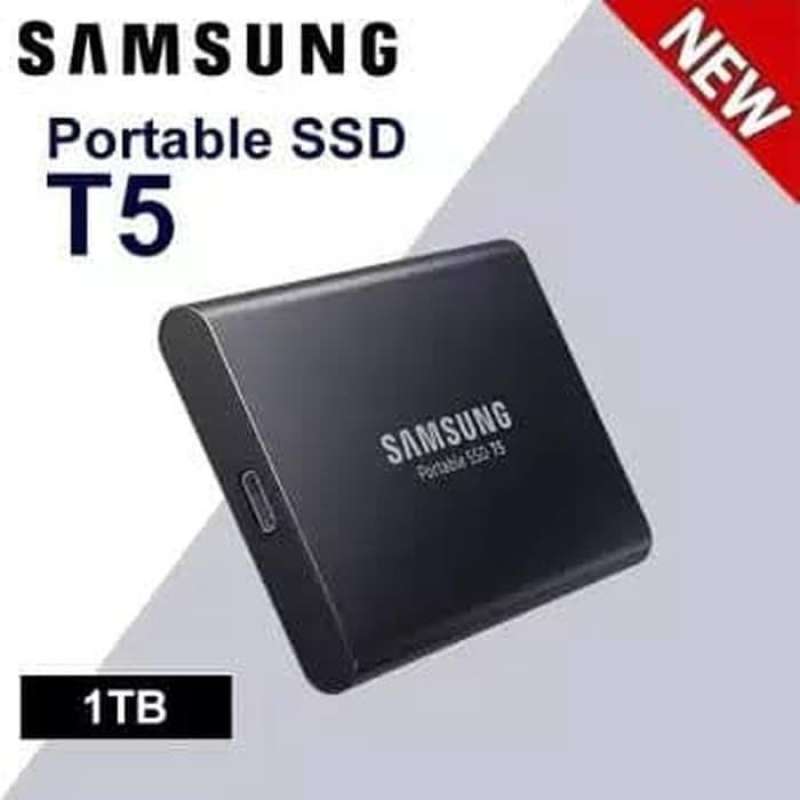 Jual SAMSUNG SSD EXTERNAL T5 1TB 2.5 USB 3.1 MU-PA1T0B/AM di Seller TF ...