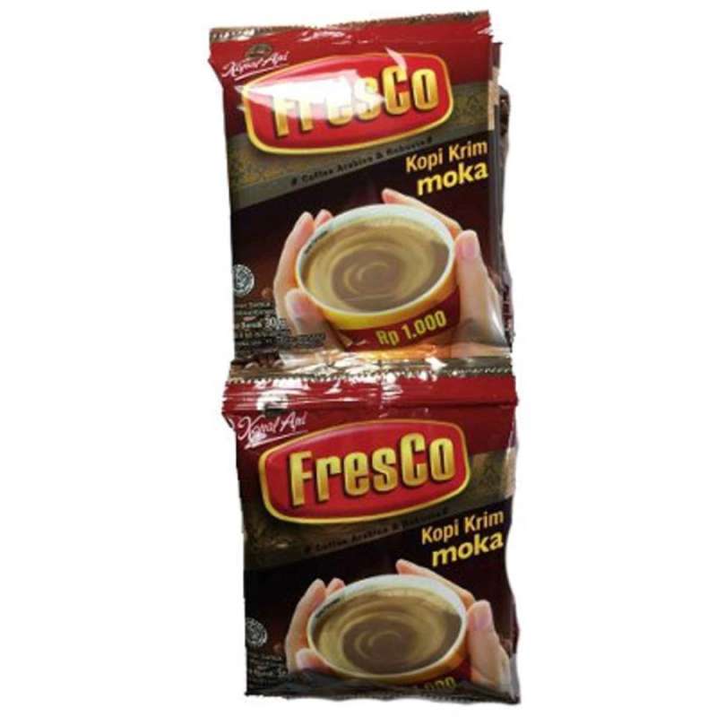 Jual Fresco Coffe Arabica & Robusta 30gr Isi 12 Sachet di Seller Jumbo ...
