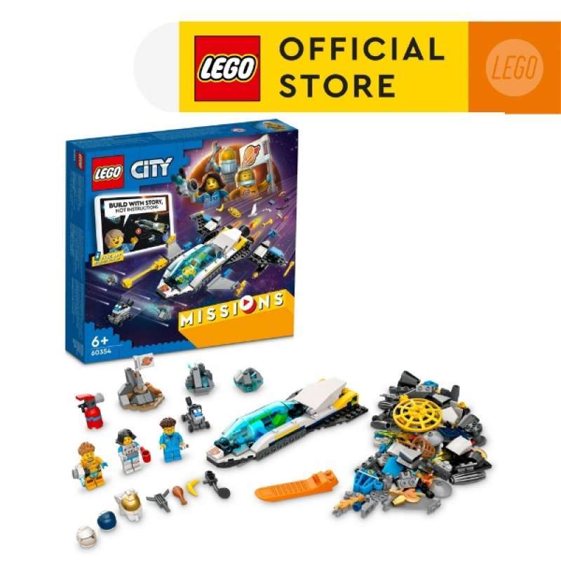 Promo LEGO® City 60354 Mars Spacecraft Exploration Missions Building ...