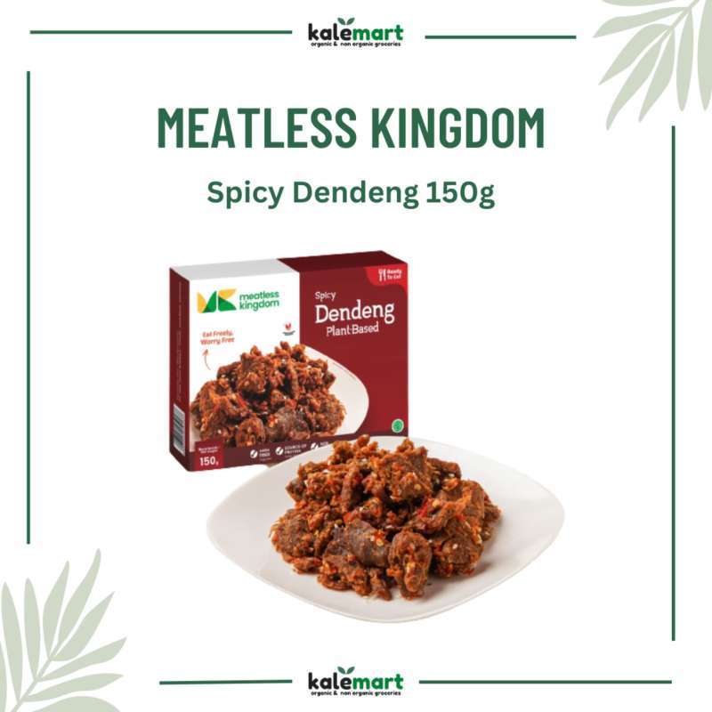 Jual MEATLESS KINGDOM SPICY DENDENG di Seller Kalemart Organic Non