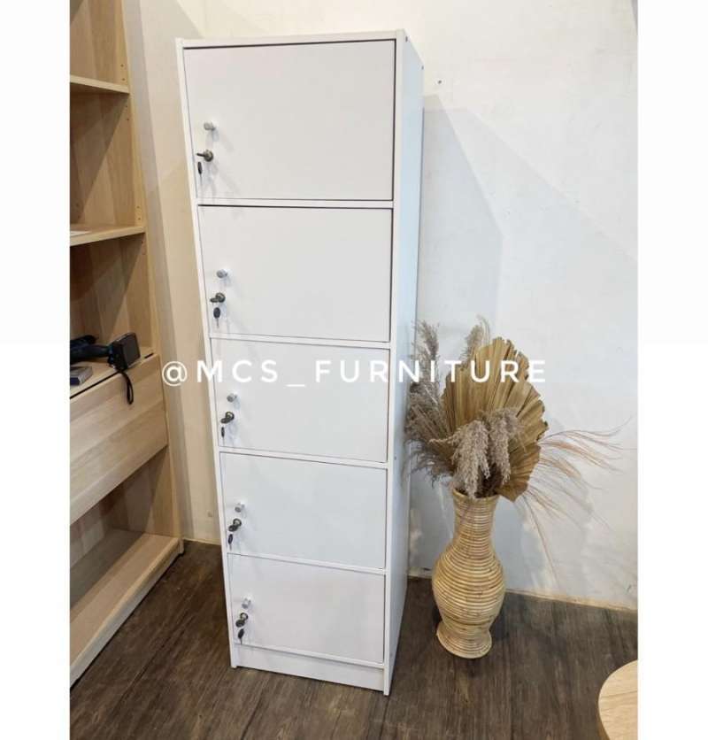 Promo Rak/ Lemari Loker Serbaguna 5 Susun Laci Mebel Furniture Semarang