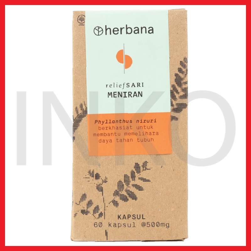 Jual HERBANA RELIEF SARI MENIRAN 60KAPSUL di Seller INKO HEALTHCARE