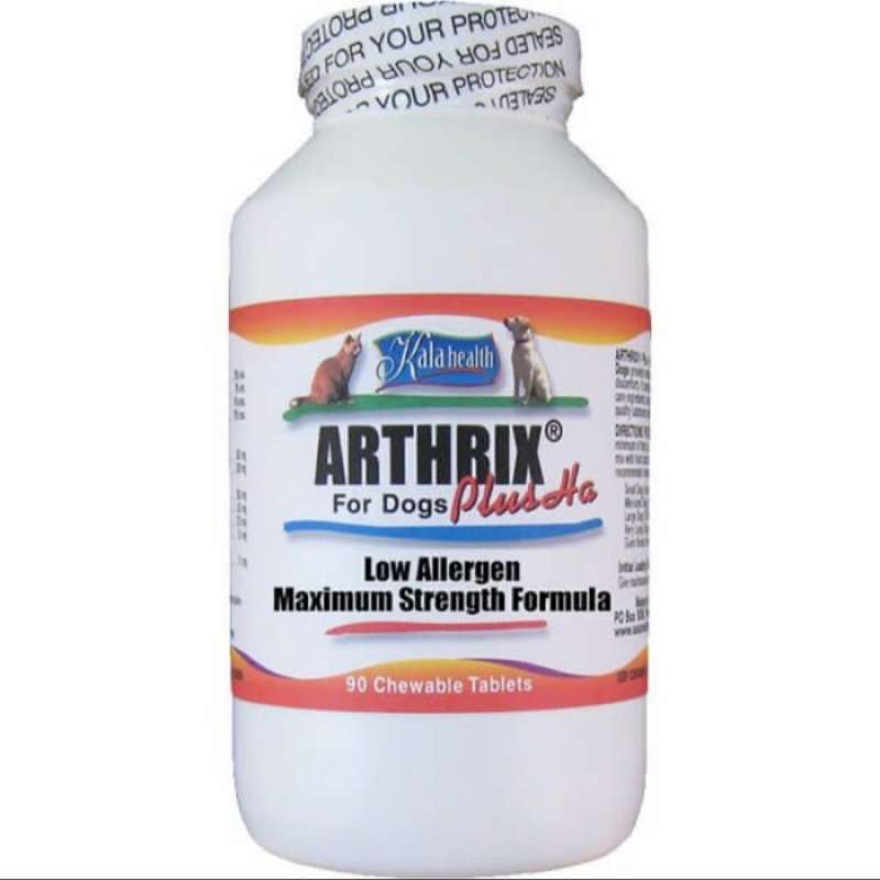 Jual ARTHRIX Plus HA 90 tabs Chewable Joint Support Tablets For Dog