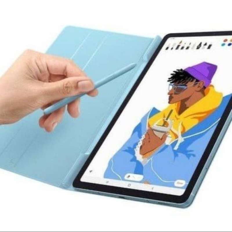 Jual SAMSUNG GALAXY TAB S6 LITE FLIP CASE BOOK COVER SAMSUNG WITH SLOT