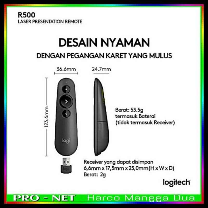 Jual Laser Pointer Logitech R500 Ori Original Best Seller Di Seller
