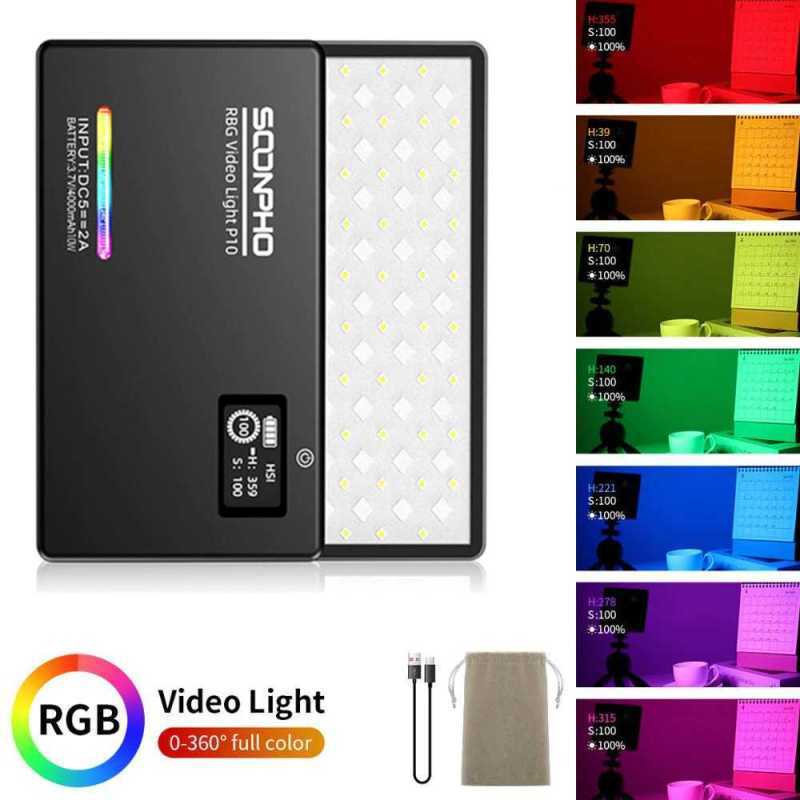 Jual GLO - SOONPHO Lampu Kamera Fotografi LED Video Fill Light - P10 ...
