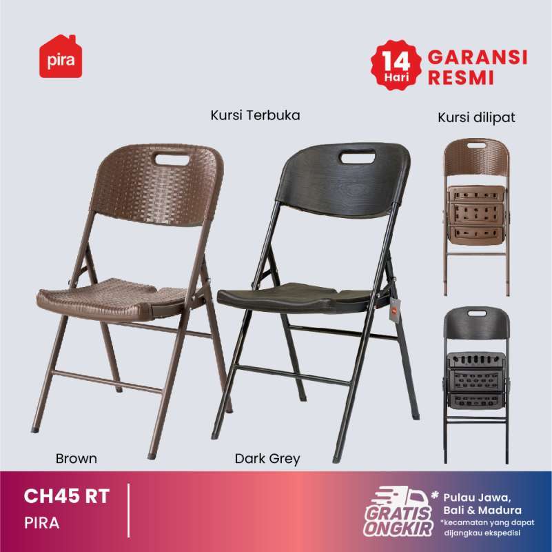 Jual PIRA FOLDA CH45 Kursi Lipat Outdoor / Kursi Teras / Kursi Taman