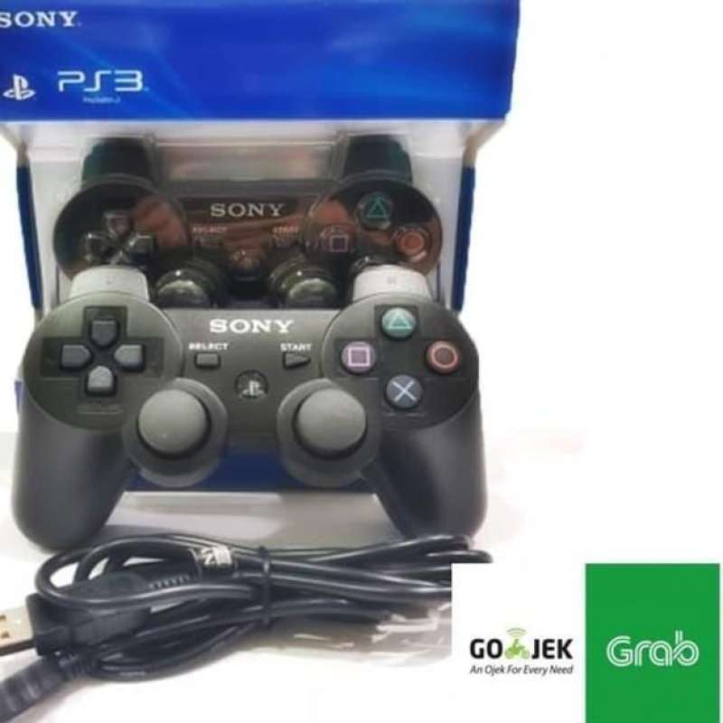 Jual STIK PS3 ORIGINAL PABRIK Wirelles + Charger Usb di Seller