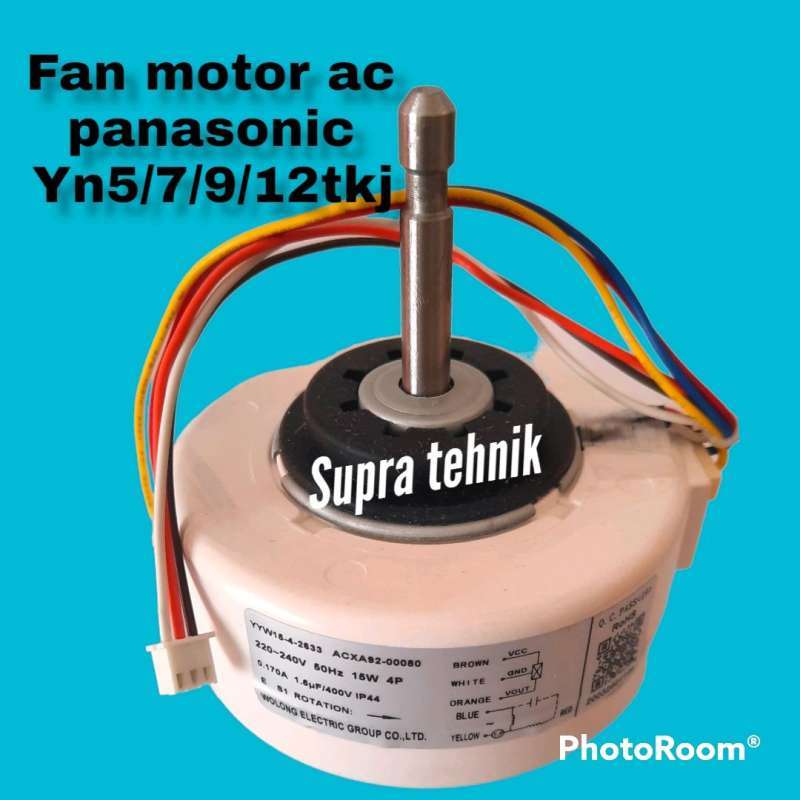 Jual fan motor ac panasonic R32 yn5/7/9tkj as pendek di Seller SUPRA