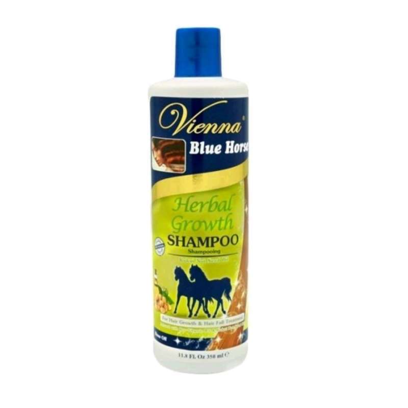 Jual Kkv Vienna Blue Horse Herbal Growth Shampoo Berat 350ml di Seller