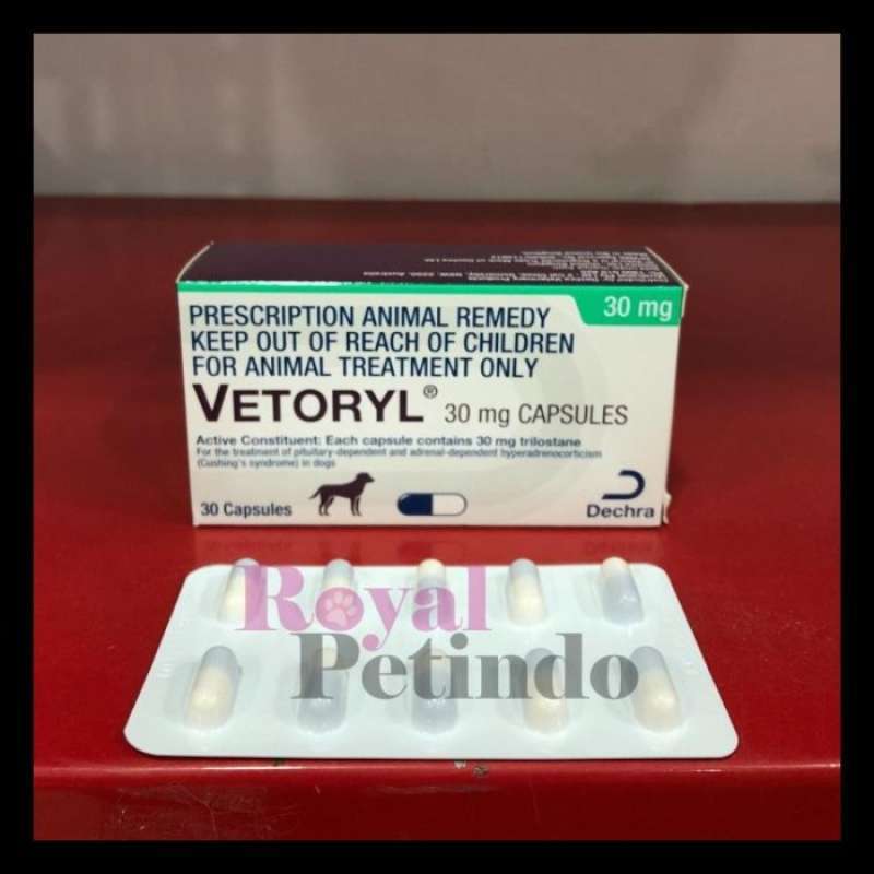 Promo Obat Kulit Vetoryl 30mg Cushing Syndrome Treatment Per Strip ( 10