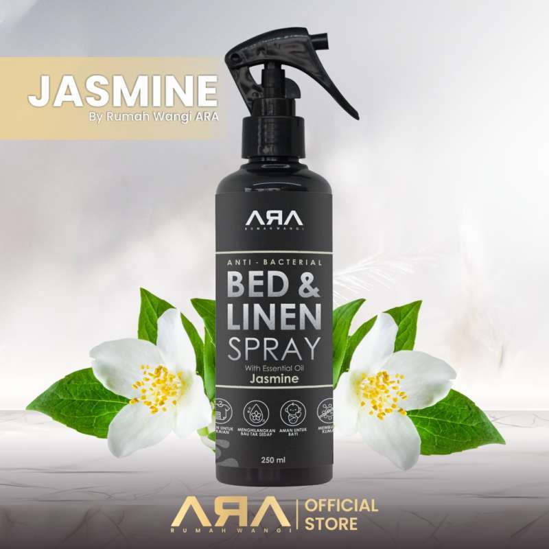Promo Rumah Wangi Ara Linen Bed Spray Jasmine Multi Purpose Pengharum